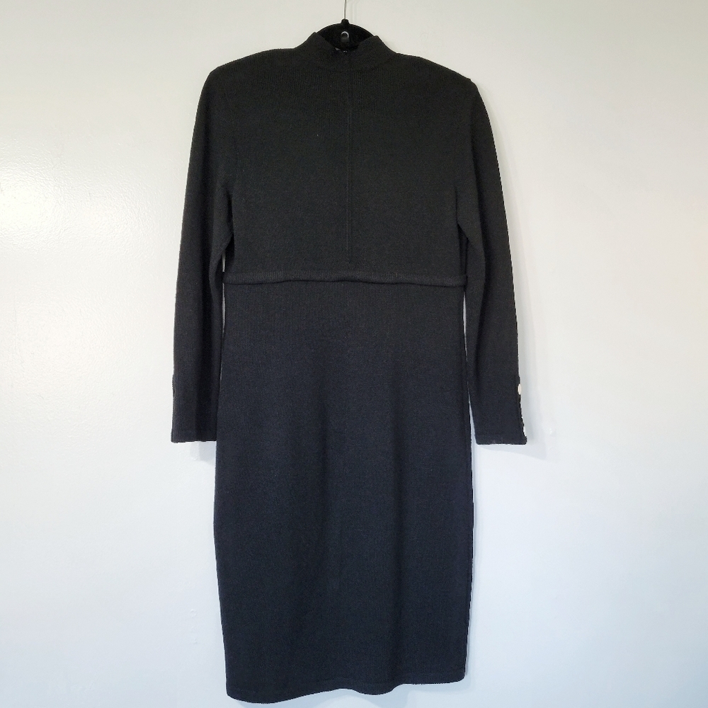 Vintage Don Sayres for Wellmore Saks Fifth Avenue Wool Blend Fitted Dress size 8 - Picture 12 of 12